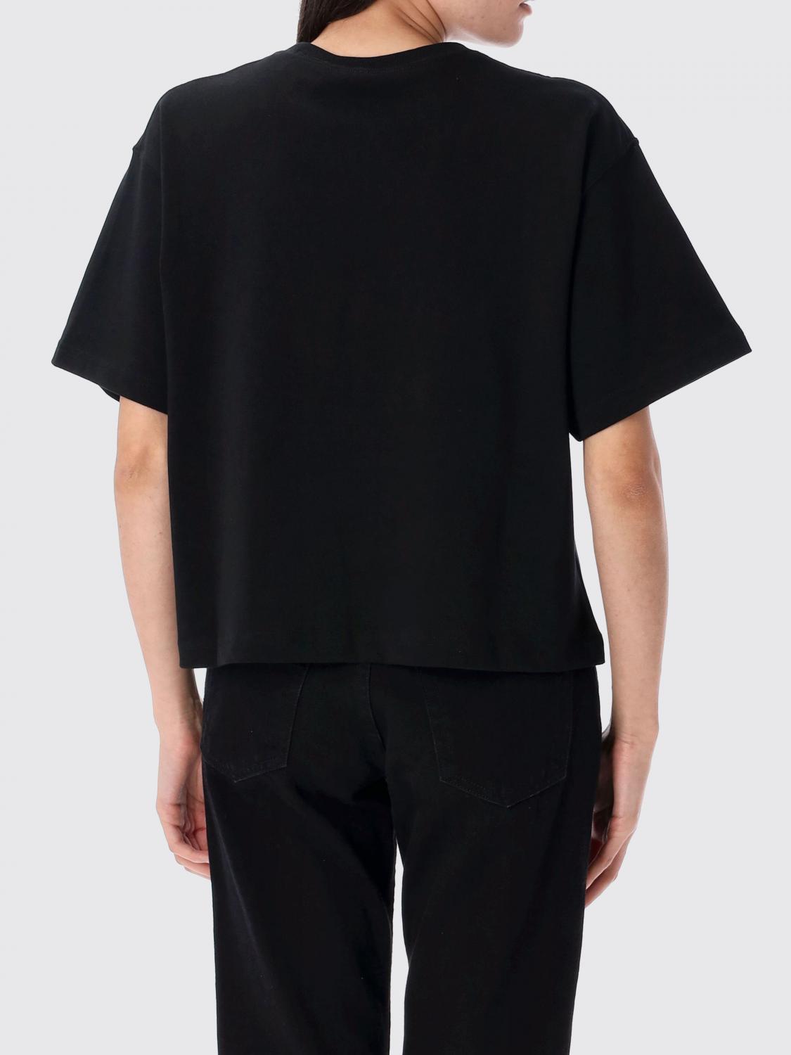 Tシャツ・カットソー POLO RALPH LAUREN Woman T-Shirt Black 211971709 001 Polo Ralph Lauren Women's Crewneck Jersey Tee (XL, PRL Black