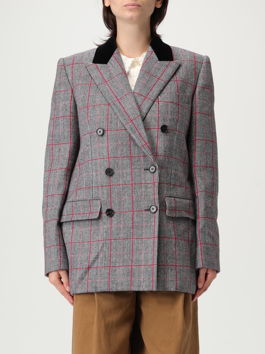 ジャケット Chloe FW25 Chloe Jackets (CH25AVE64097 905) CHLOÉ: Blazer woman - Grey | Chloé blazer CH25AVE64097