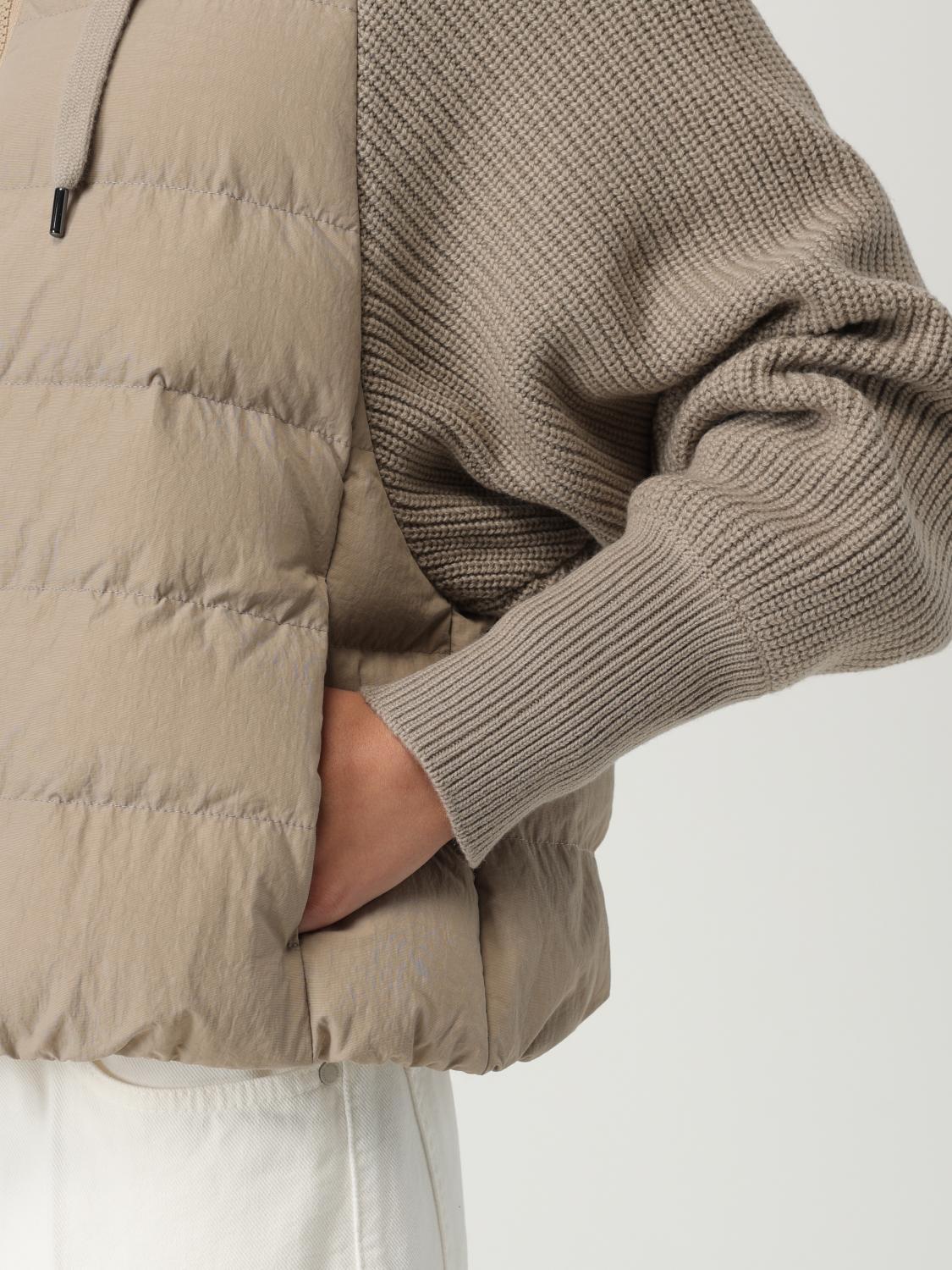 ジャケット BRUNELLO CUCINELLI Woman Jacket Beige MD5997699P C9123 BRUNELLO CUCINELLI: Jacket woman - Beige | Brunello