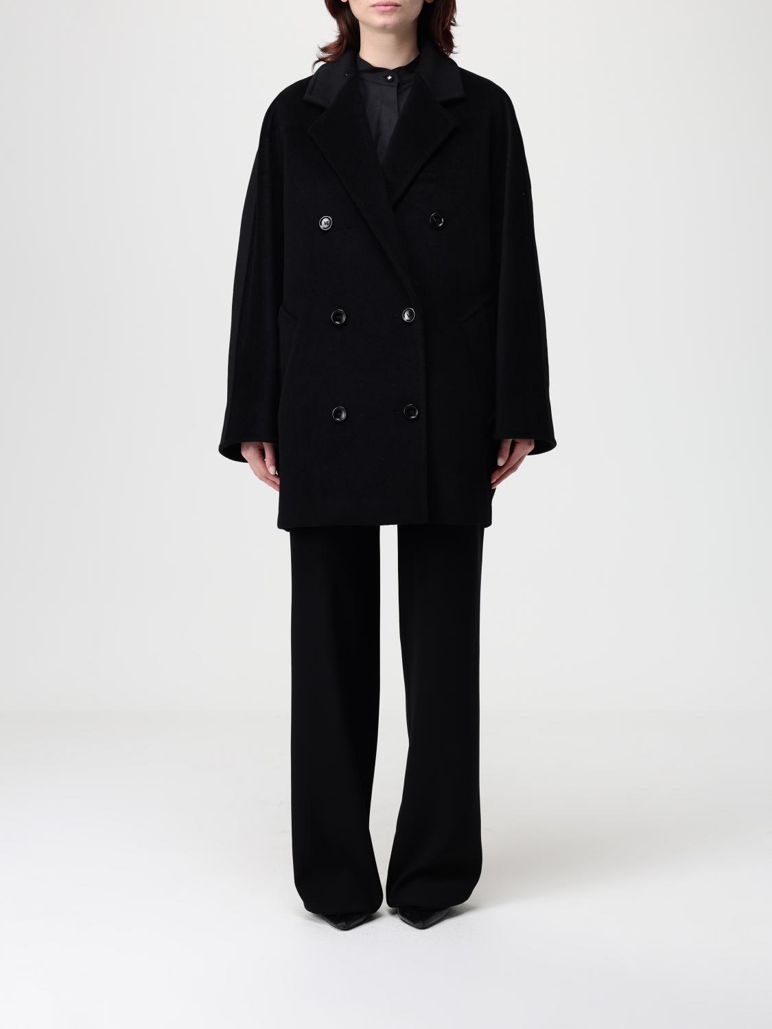 MAX MARA COAT: Jacket woman Max Mara, Black - Img 1