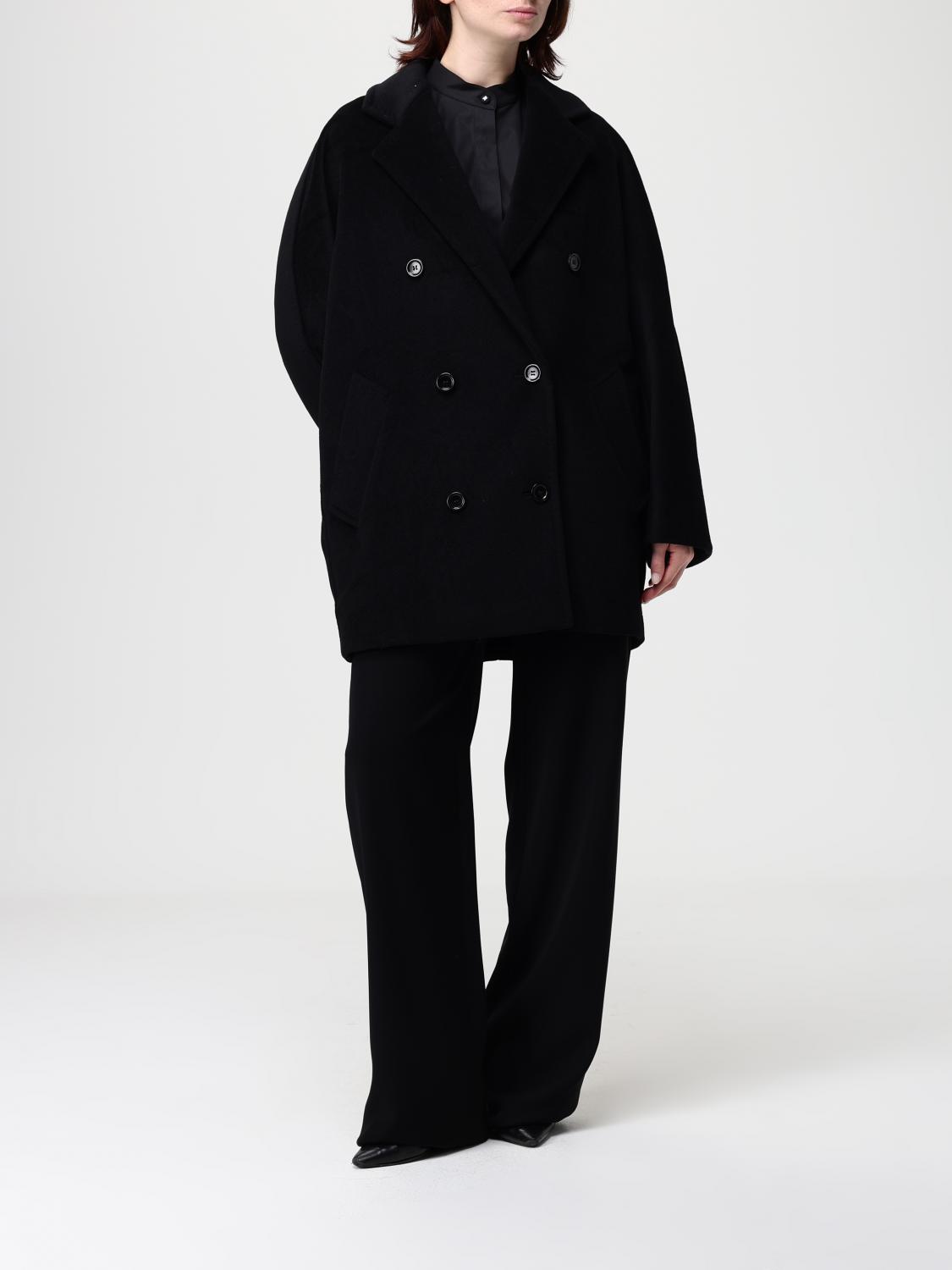 MAX MARA COAT: Jacket woman Max Mara, Black - Img 2