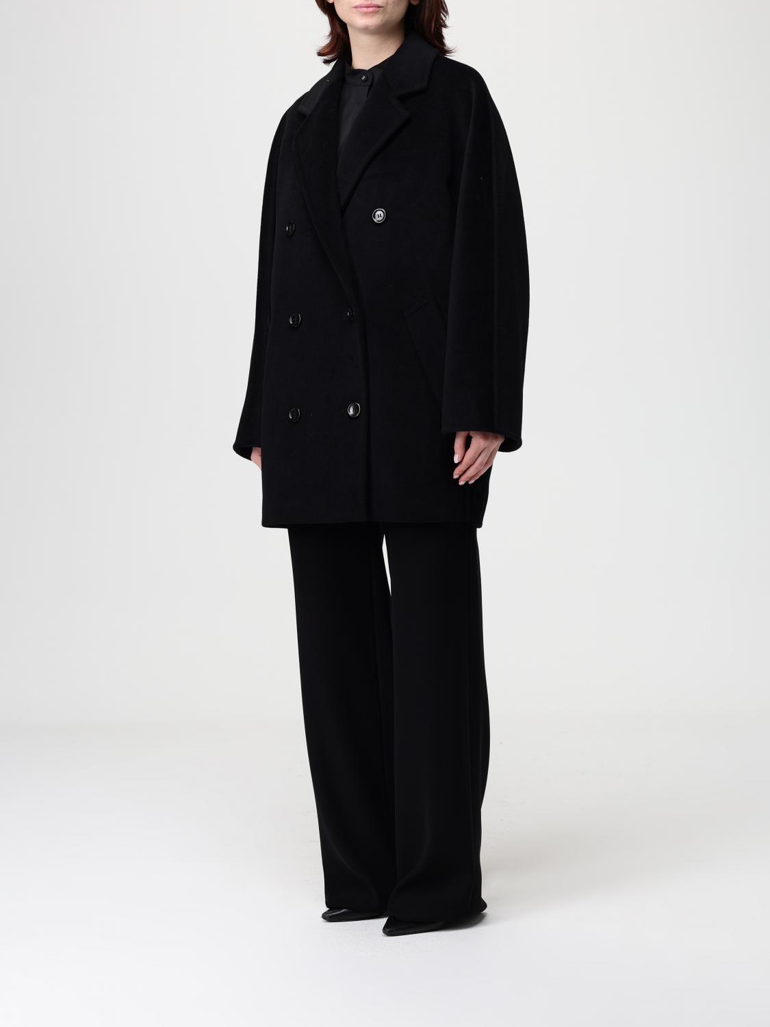 MAX MARA COAT: Jacket woman Max Mara, Black - Img 4