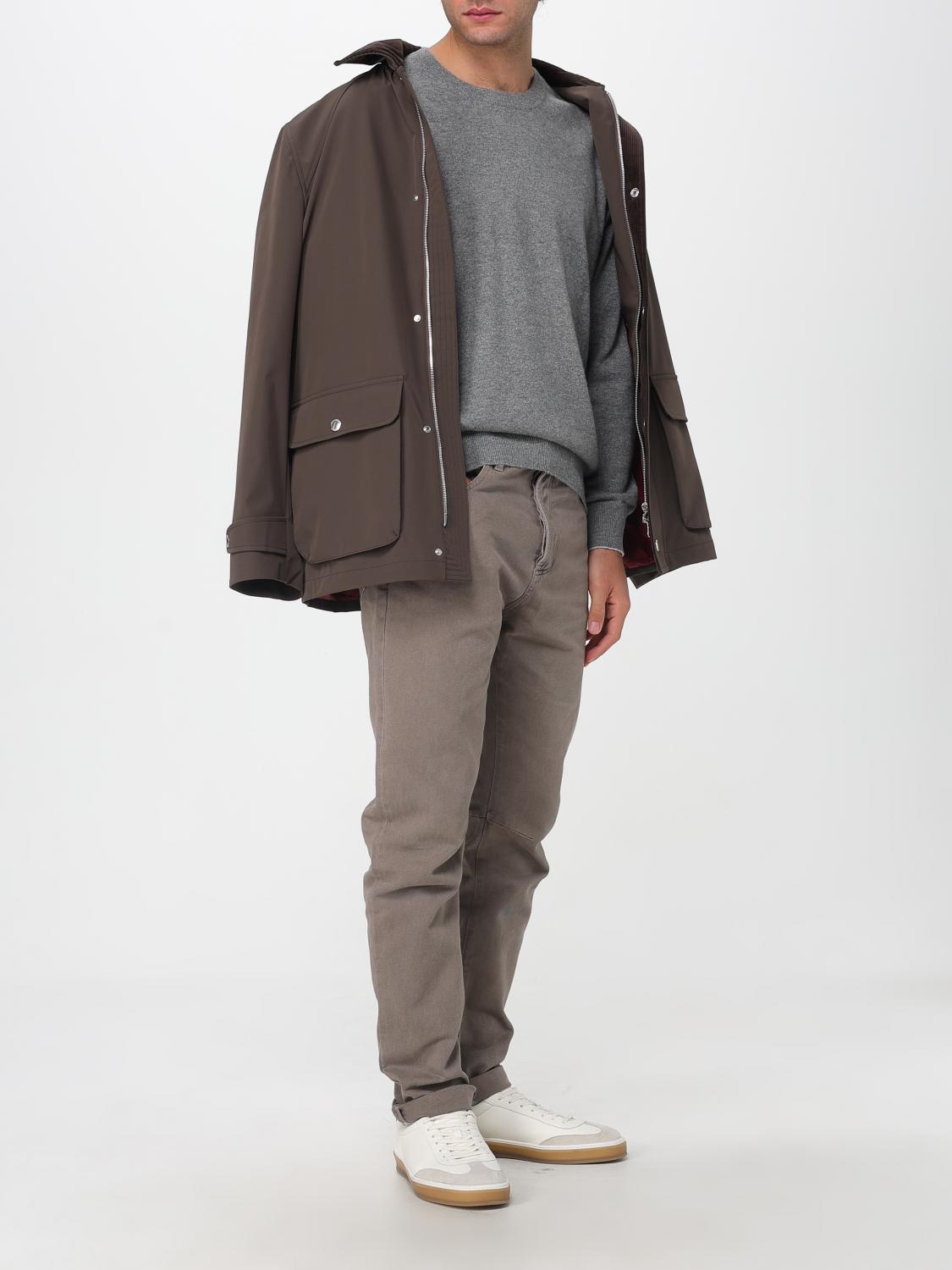 BRUNELLO CUCINELLI JEANS: Jeans Brunello Cucinelli in denim , Tortora - Img 2