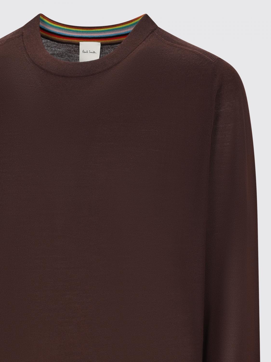 PAUL SMITH PULL: Pull homme Paul Smith, Marron - Img 3
