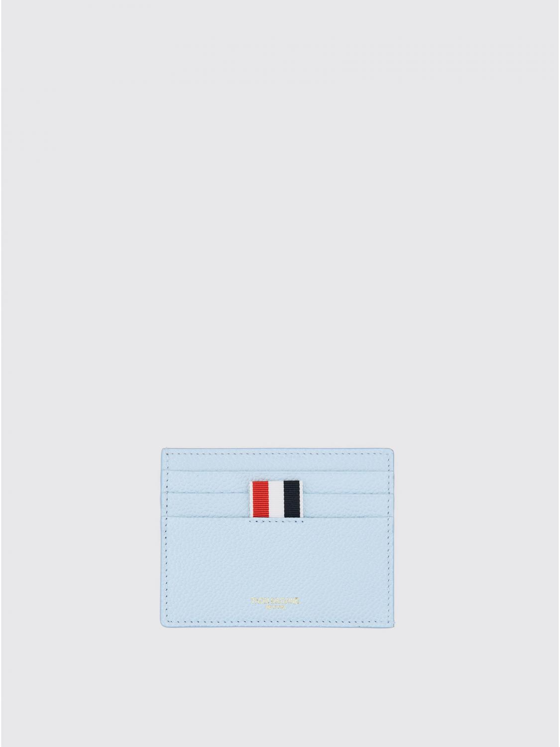 THOM BROWNE WALLET: Wallet men Thom Browne, Sky Blue - Img 1