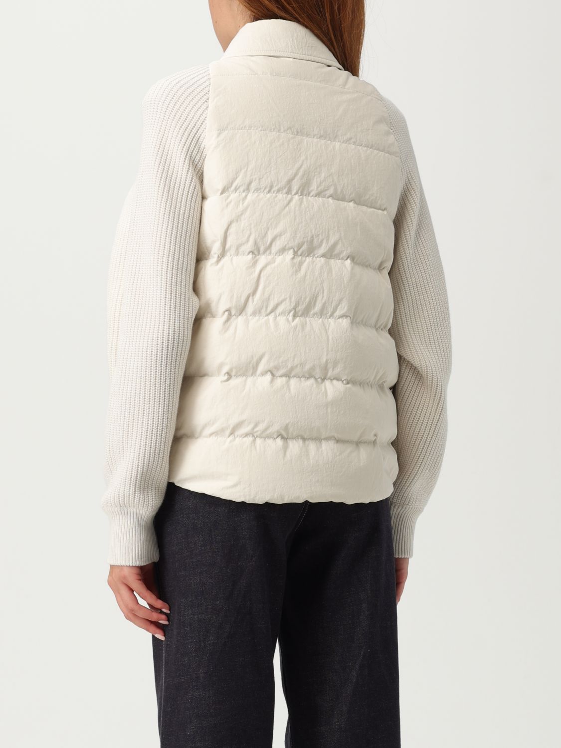 ジャケット BRUNELLO CUCINELLI Women Jackets MD5997695P C1709 WHITE BRUNELLO CUCINELLI: Jacket woman - White | Brunello