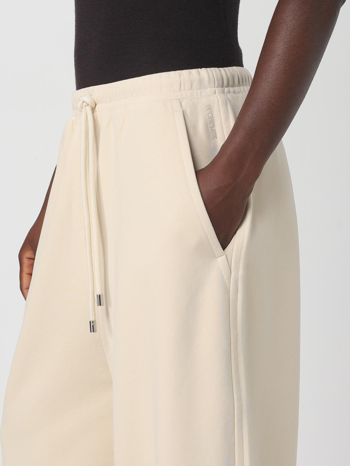 パンツ SPORTMAX Woman Pants Ivory 2522786025600 001 SPORTMAX: Pants woman - Ivory | Sportmax pants 2522786025600
