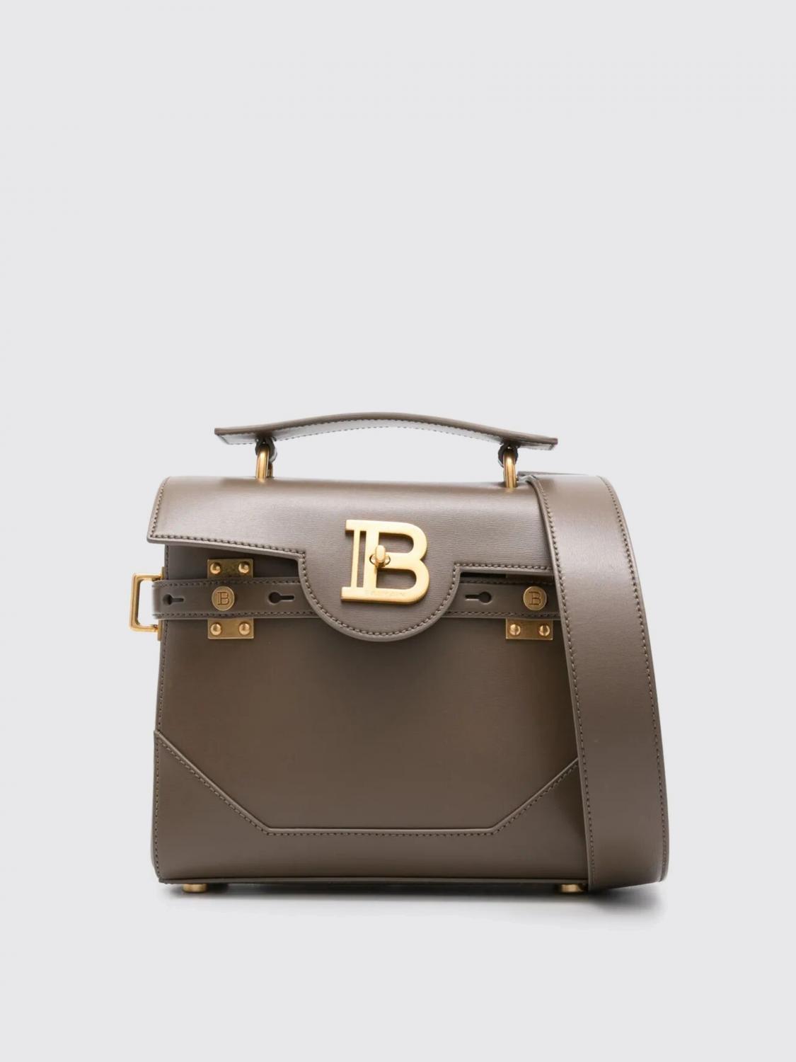 ショルダーバッグ・ポシェット BALMAIN Woman Crossbody bags Kaki FN1DB526LSLX 7AQ BALMAIN: Shoulder bag woman - Kaki | Balmain crossbody bags