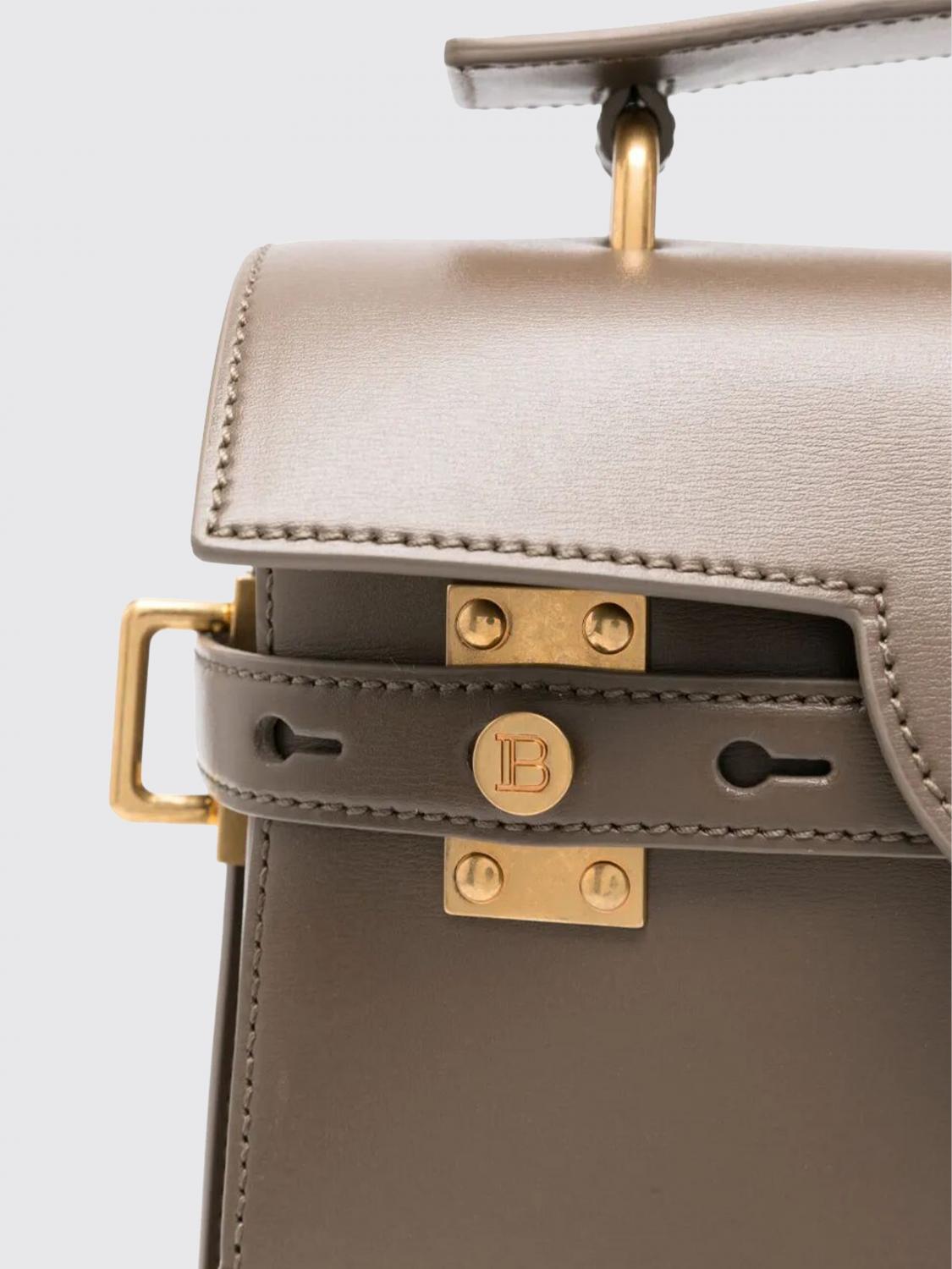 ショルダーバッグ・ポシェット BALMAIN Woman Crossbody bags Kaki FN1DB526LSLX 7AQ BALMAIN: Shoulder bag woman - Kaki | Balmain crossbody bags