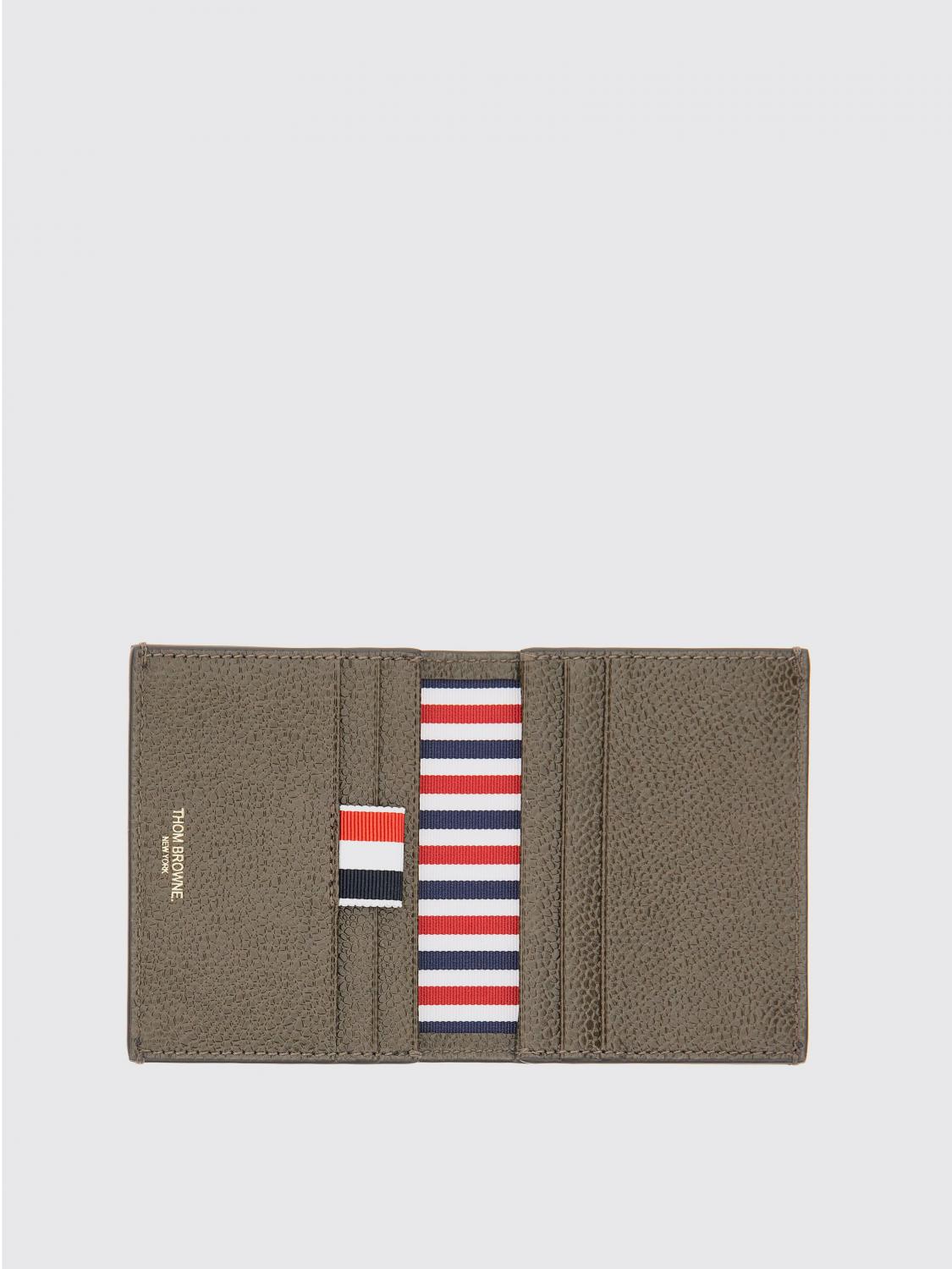 THOM BROWNE WALLET: Wallet men Thom Browne, Brown - Img 2