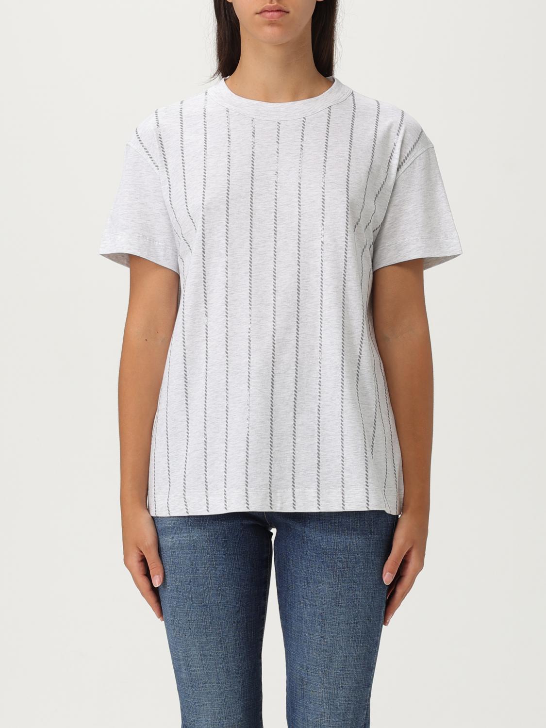 BRUNELLO CUCINELLI CAMISETA: Camiseta mujer Brunello Cucinelli, Perla - Img 1