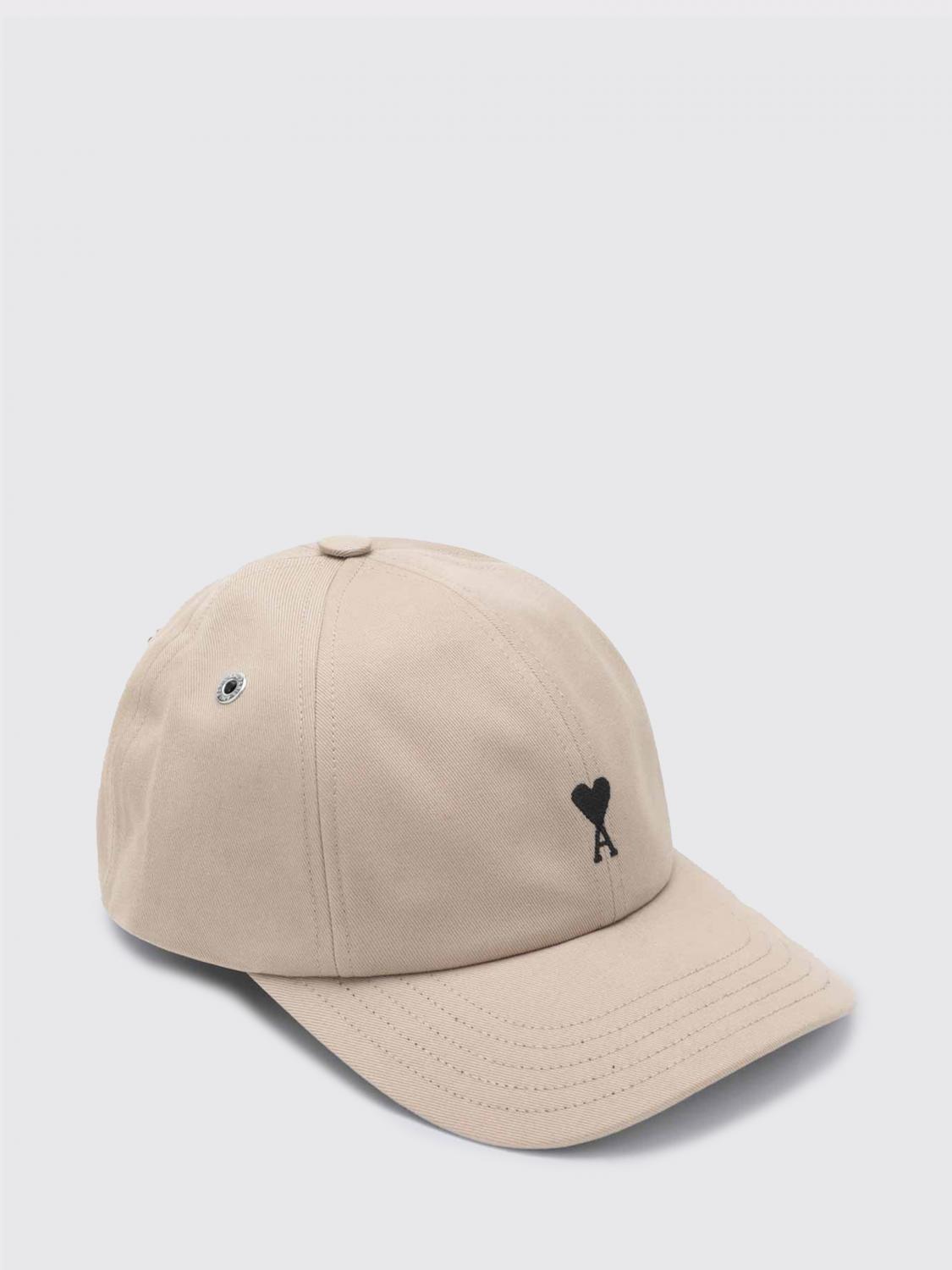 AMI PARIS CHAPEAU: Chapeau homme Ami Paris, Blanc - Img 1