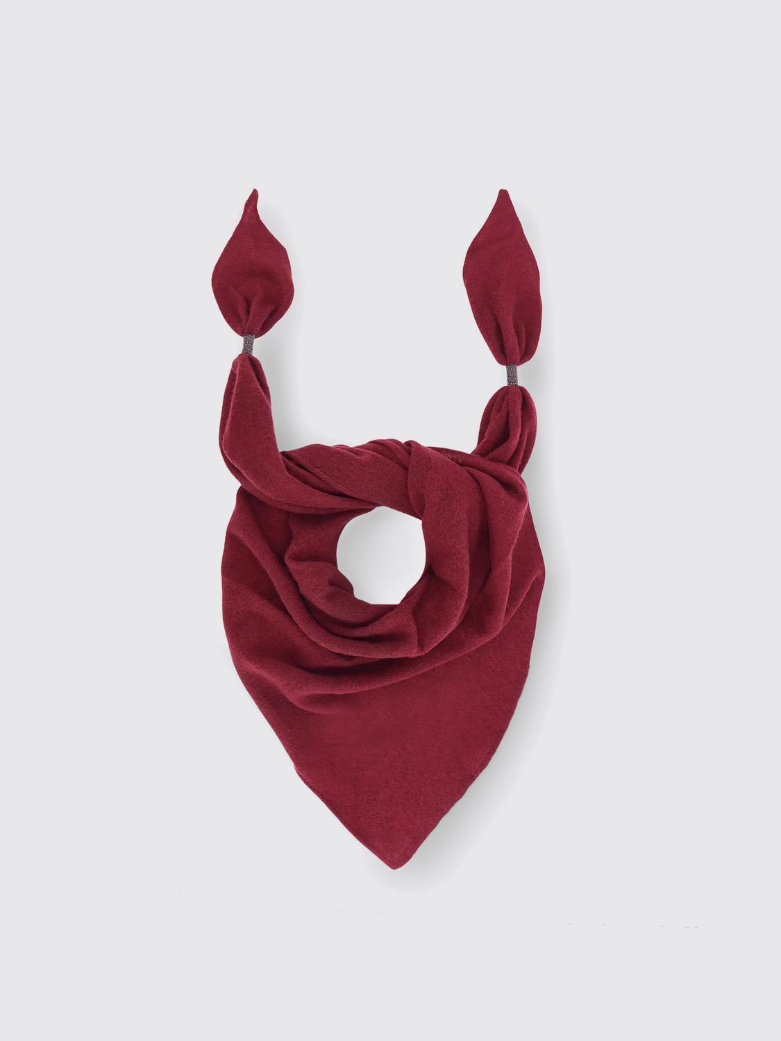 スカーフ BRUNELLO CUCINELLI Woman Scarf Pink MSCDFSW03P CWS45 BRUNELLO CUCINELLI: Scarf woman - Pink | Brunello Cucinelli