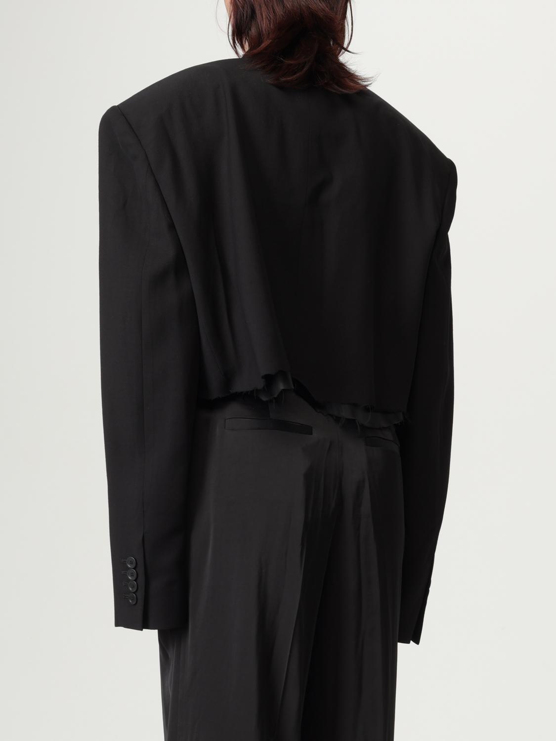 アウターその他 BALENCIAGA Woman Blazer Black 839295TRT01 1000 BALENCIAGA: Blazer woman - Black | Balenciaga blazer