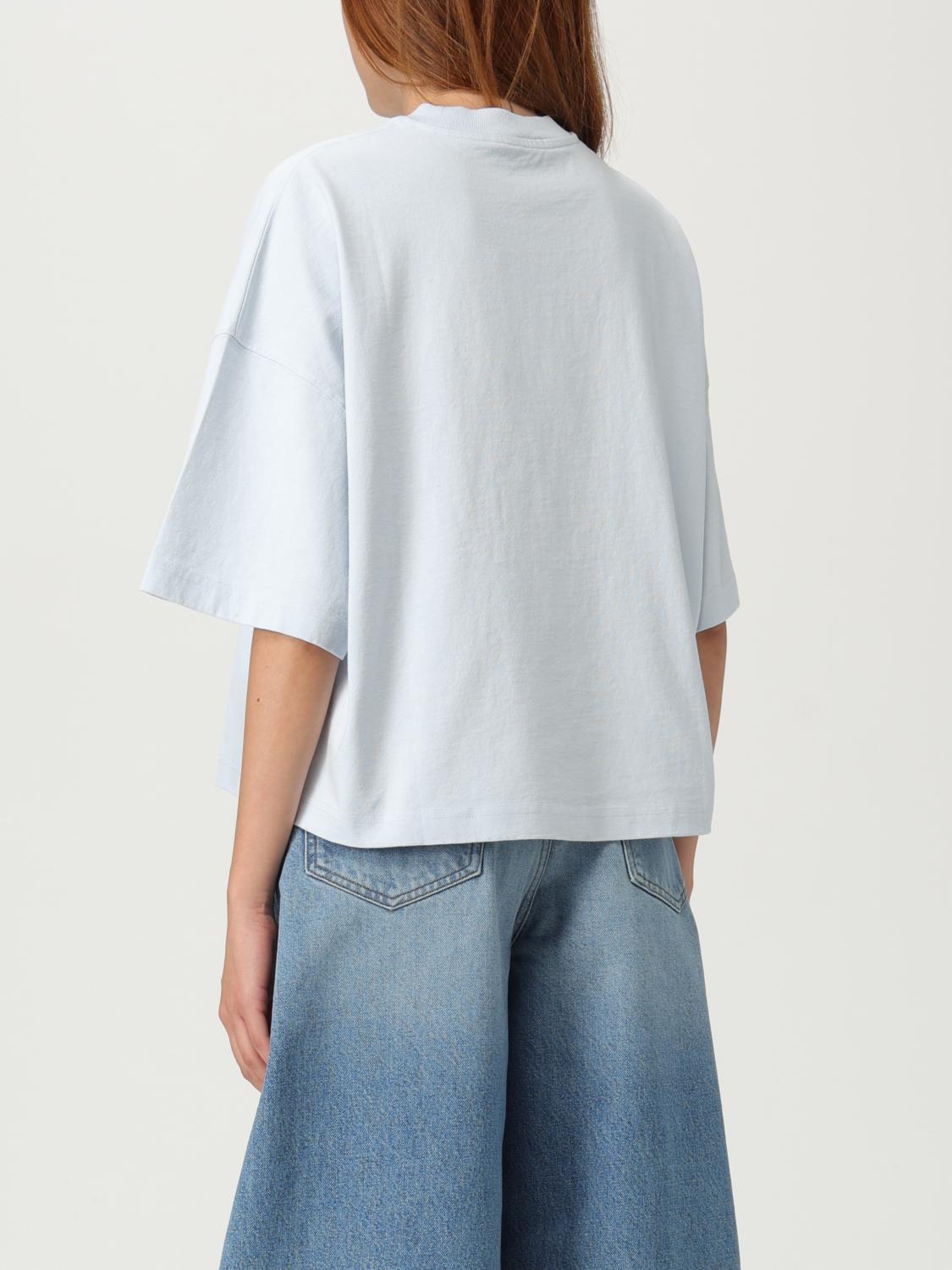 Tシャツ・カットソー JACQUEMUS Woman T-Shirt Blue TSW00216AJ00045 3GI JACQUEMUS: T-shirt woman - Blue | Jacquemus t-shirt