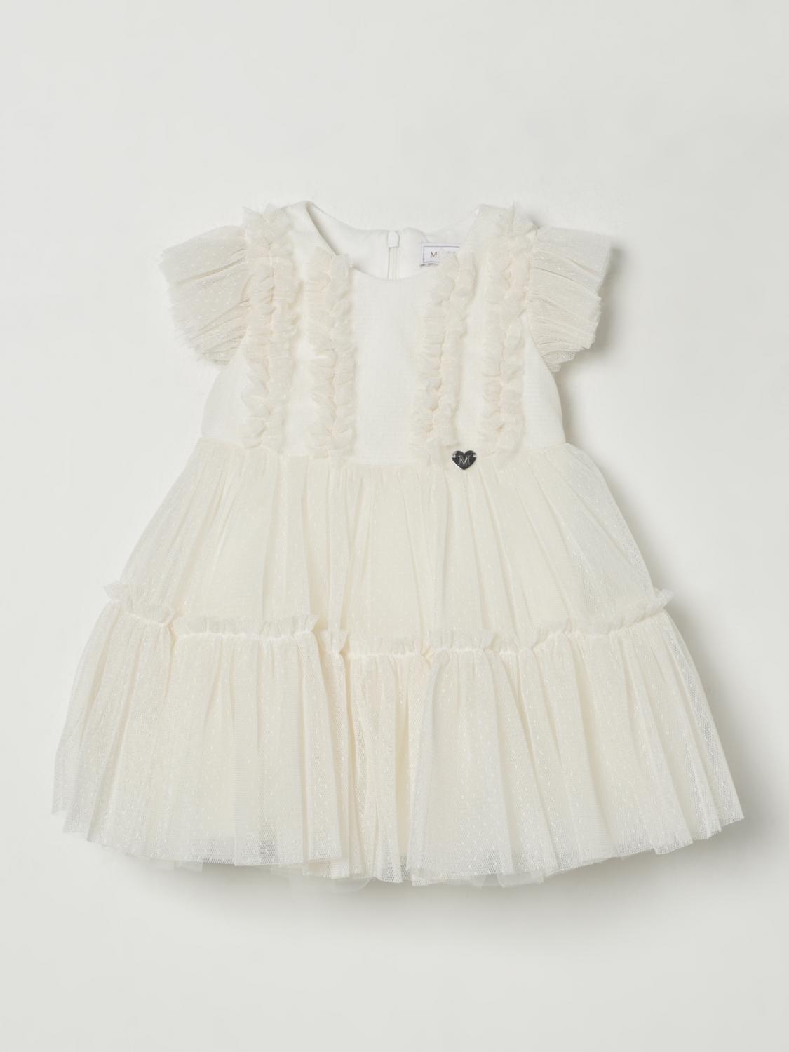 MONNALISA ROMPER: Romper kids Monnalisa, Yellow Cream - Img 1