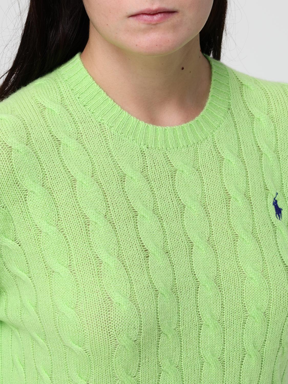 POLO RALPH LAUREN PULLOVER: Pullover damen Polo Ralph Lauren, Grün - Img 3