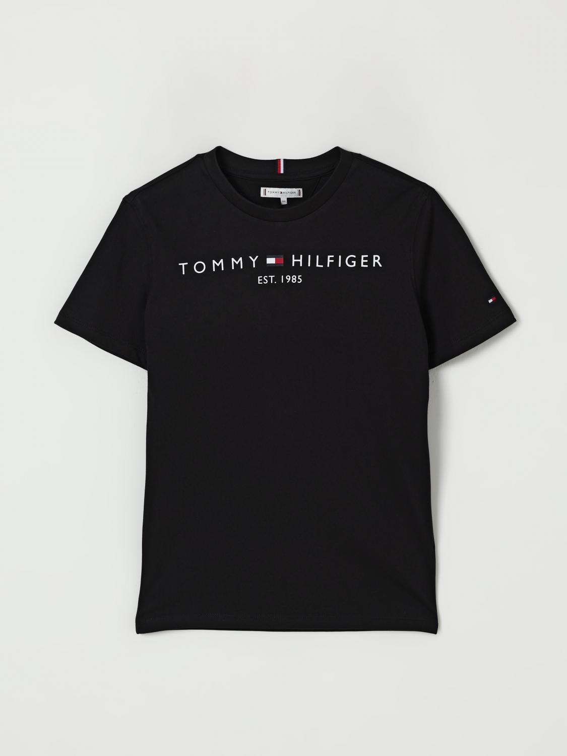 TOMMY HILFIGER CAMISETA: Camiseta niños Tommy Hilfiger, Negro - Img 1
