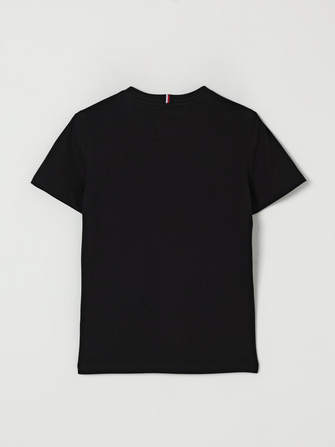 TOMMY HILFIGER CAMISETA: Camiseta niños Tommy Hilfiger, Negro - Img 2