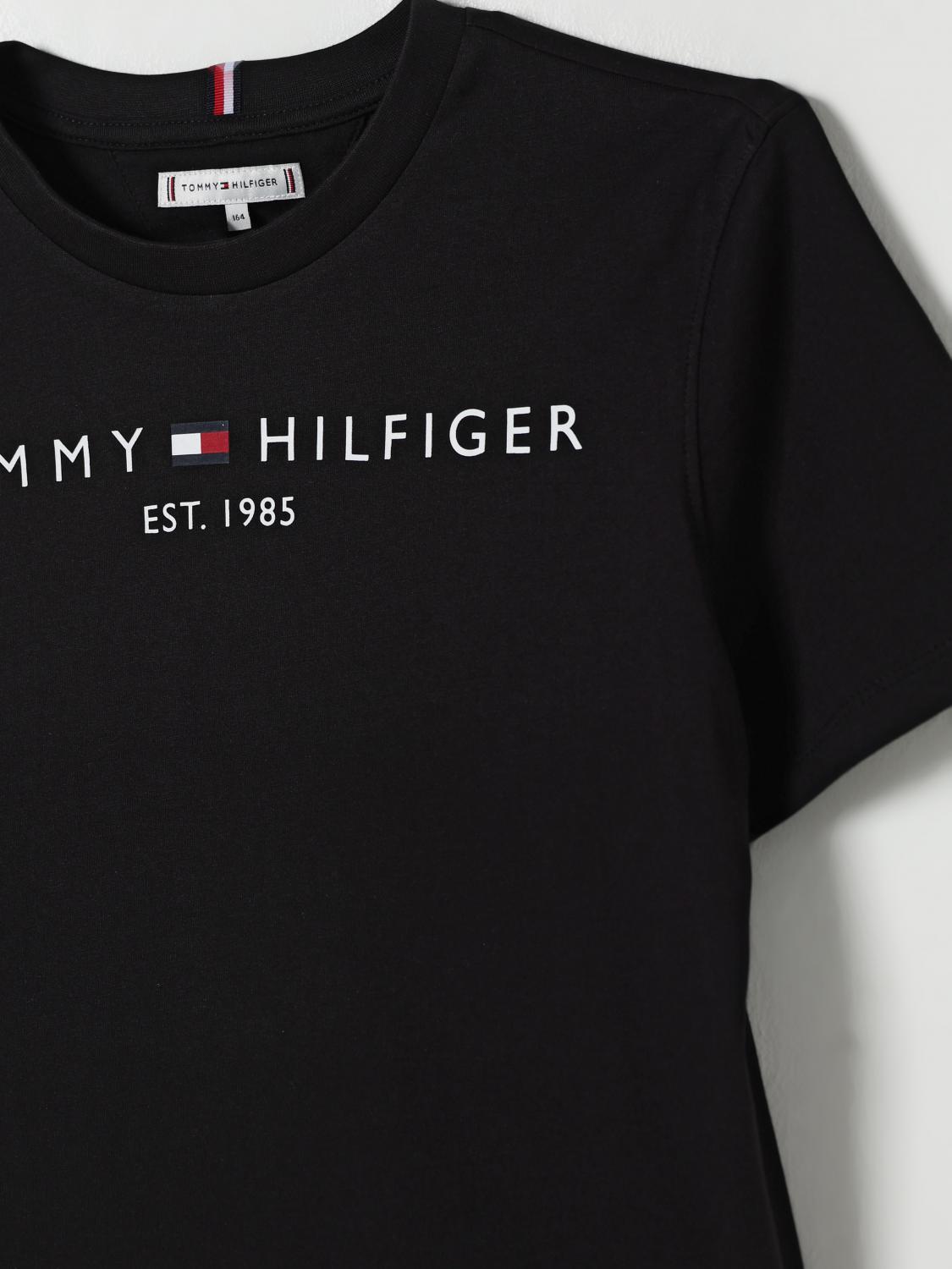 TOMMY HILFIGER CAMISETA: Camiseta niños Tommy Hilfiger, Negro - Img 3