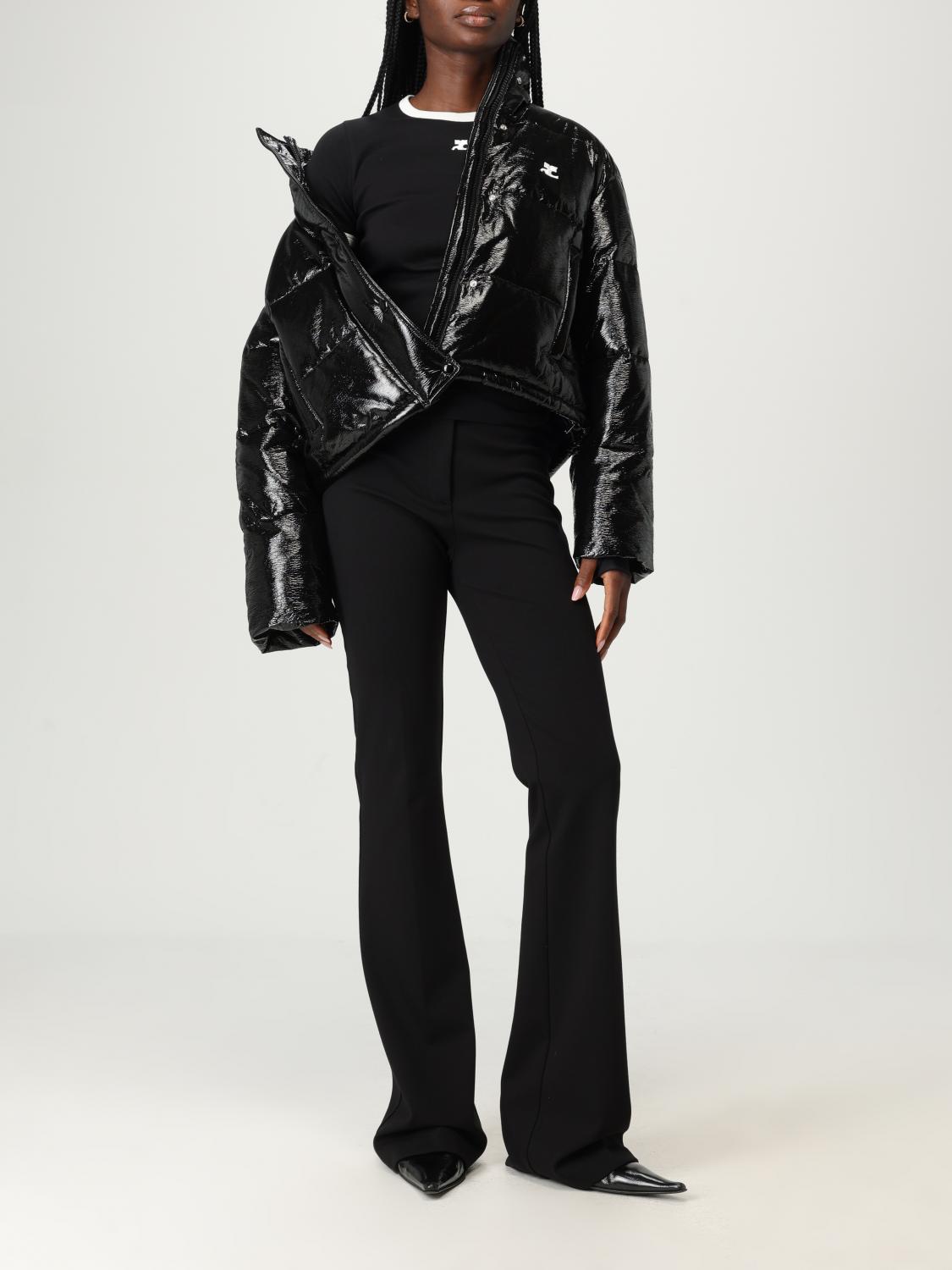 COURRÈGES: Jacket woman - Black | Courrèges jacket