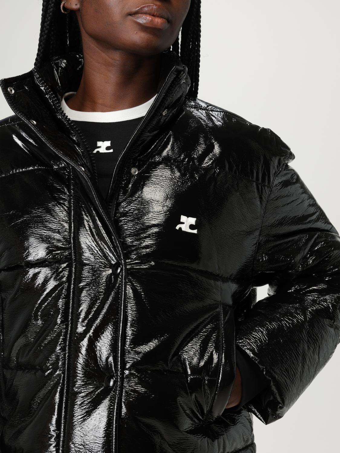 COURRÈGES: Jacket woman - Black | Courrèges jacket