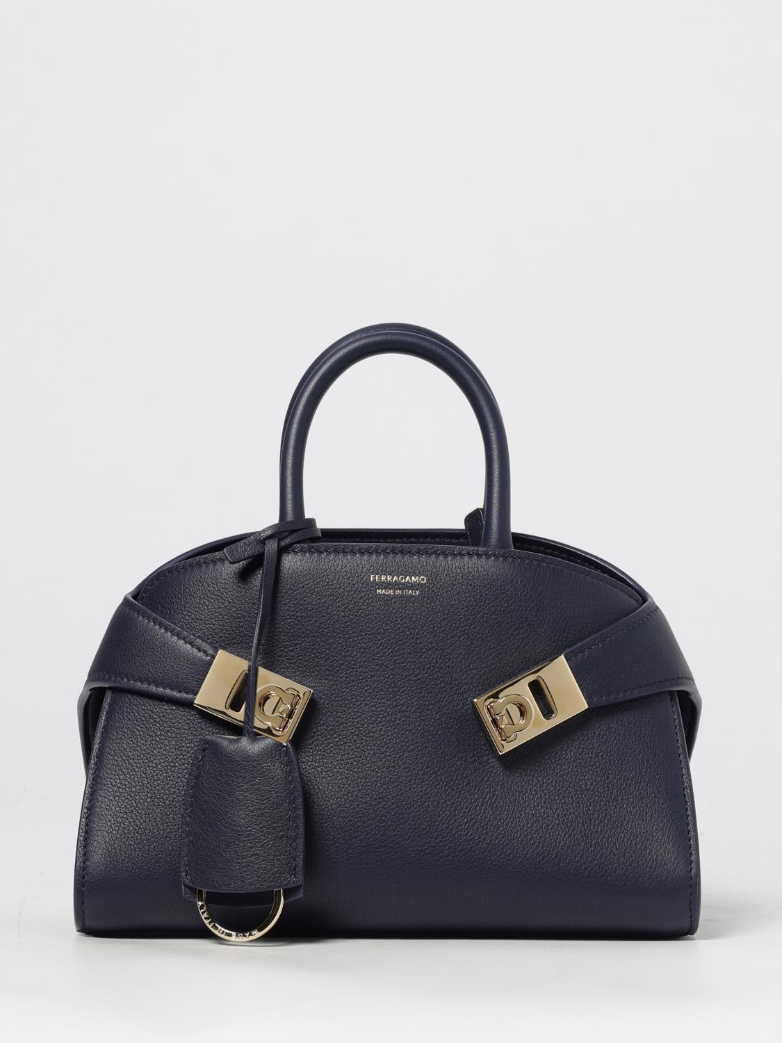 Sac porté épaule femme Ferragamo - Bleu