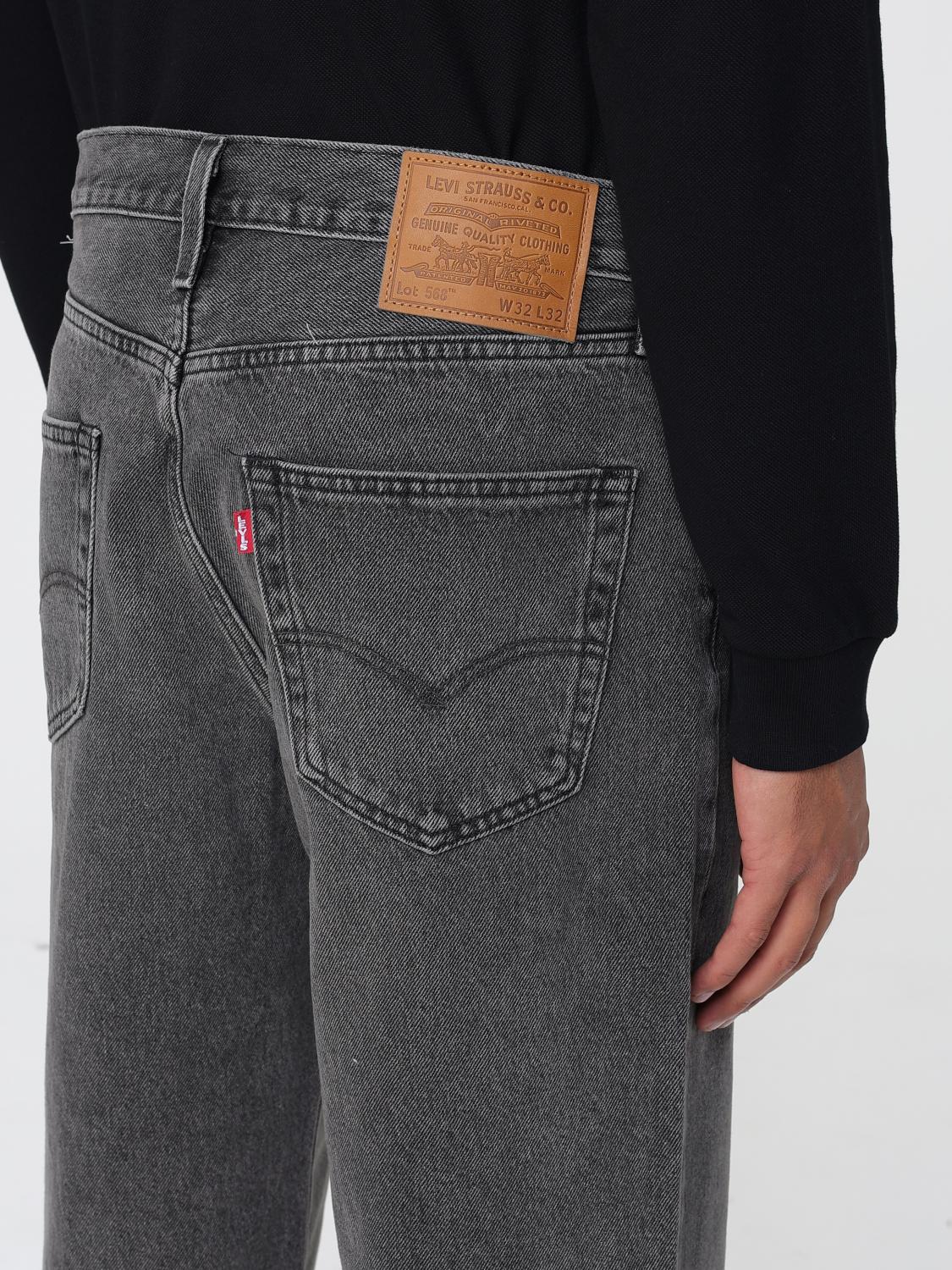LEVI'S JEANS: Jeans basic Levi's in denim , Nero - Img 3