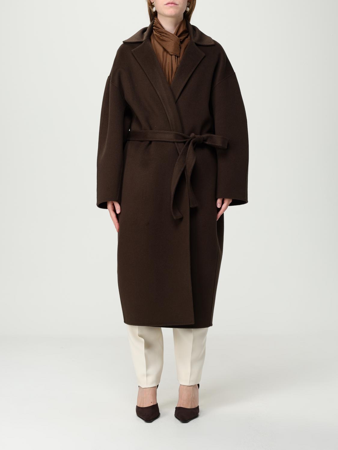 Manteau femme Alberta Ferretti - Marron