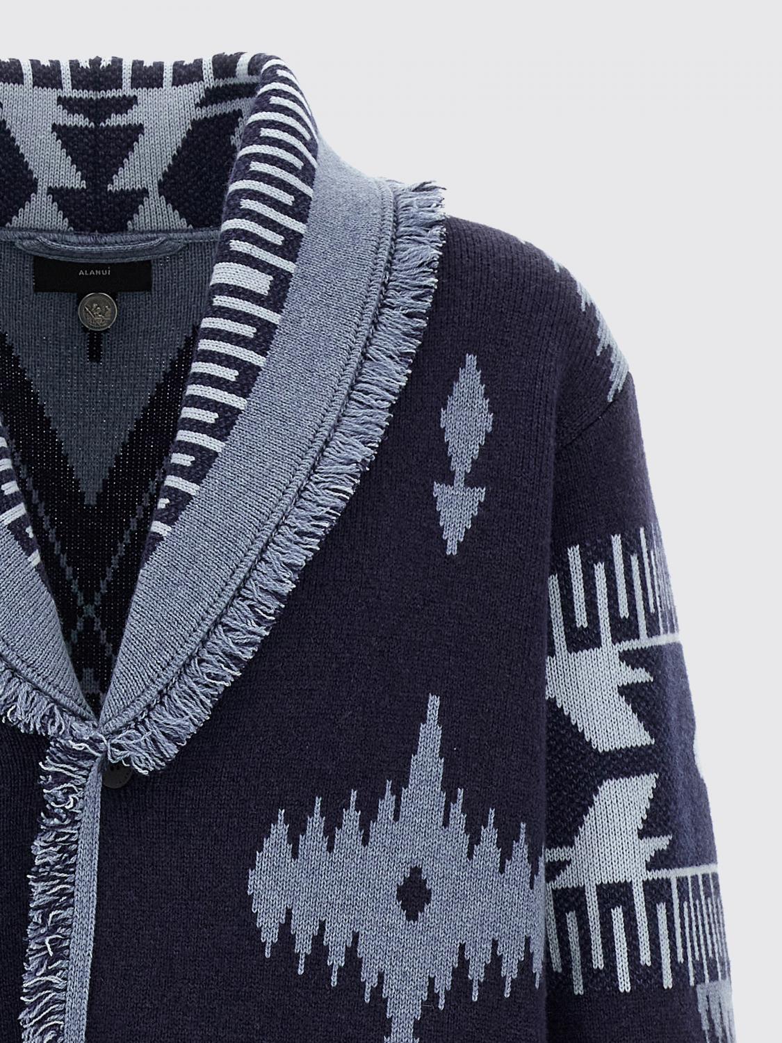 ALANUI STRICKJACKE: Strickjacke herren Alanui, Blau - Img 3