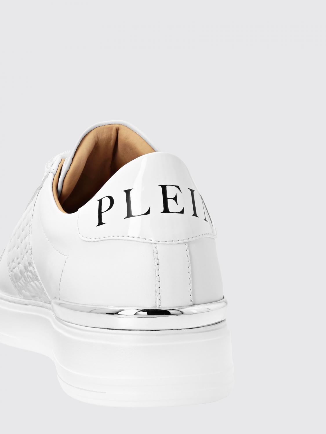 PHILIPP PLEIN BASKETS: Baskets homme Philipp Plein, Blanc 1 - Img 3