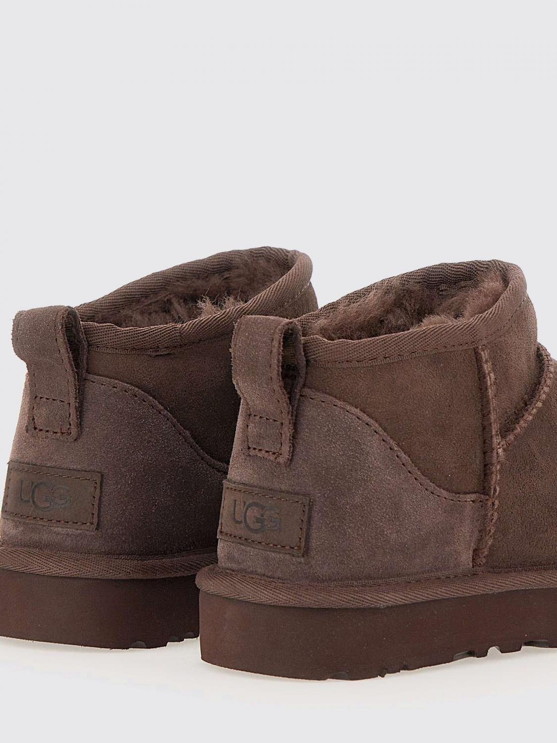 UGG BOTTES: Bottines plates femme UGG, Tabac - Img 4