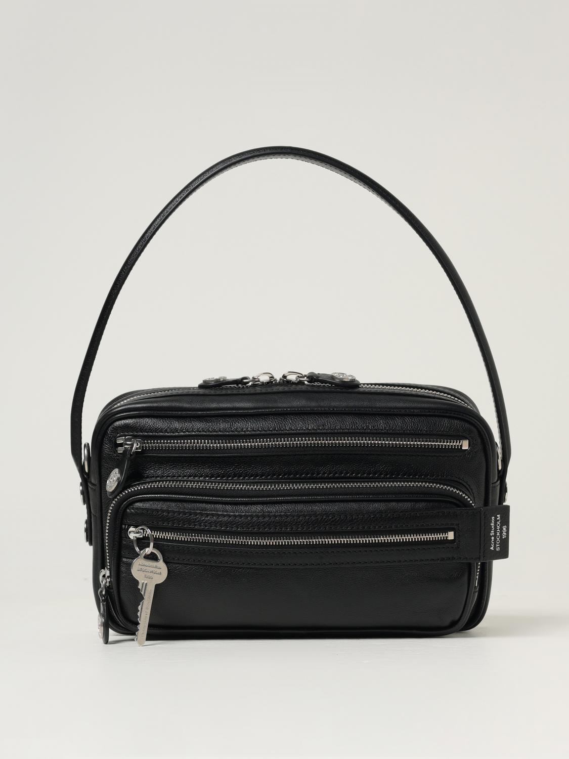 ACNE STUDIOS SAC PORTÉ ÉPAULE: Sac porté main femme Acne Studios, Marron - Img 1