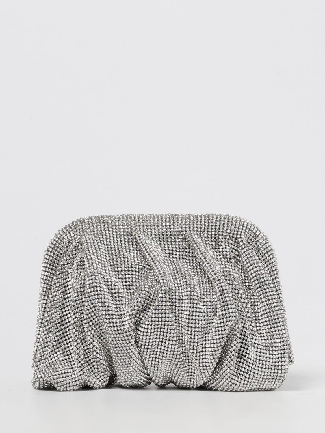 Sac pochette femme Benedetta Bruzziches - Argent