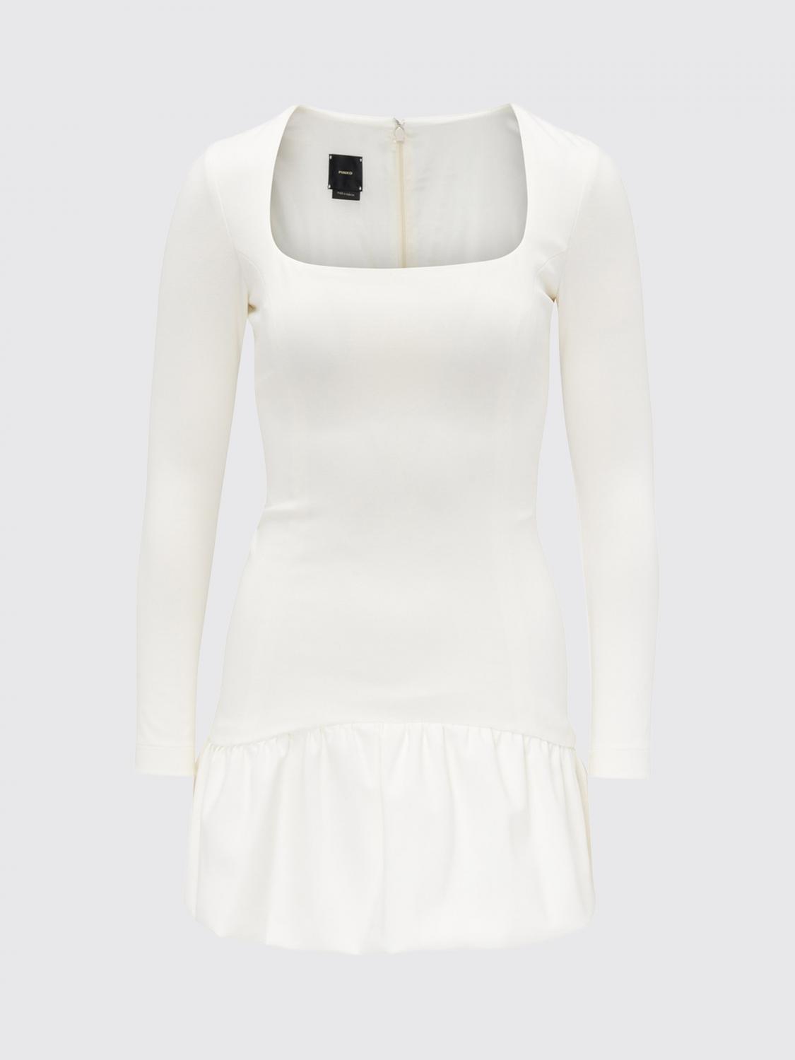 PINKO VESTIDO: Vestido mujer Pinko, Blanco - Img 5