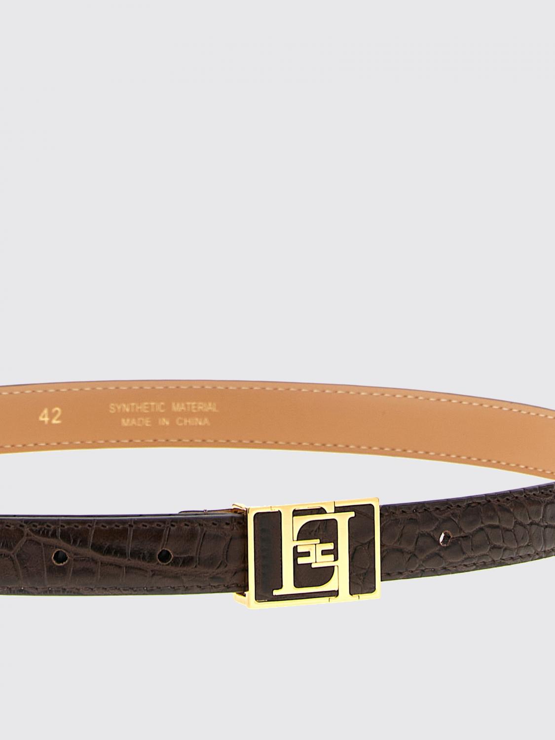 ELISABETTA FRANCHI BELT: Belt woman Elisabetta Franchi, Dark - Img 3