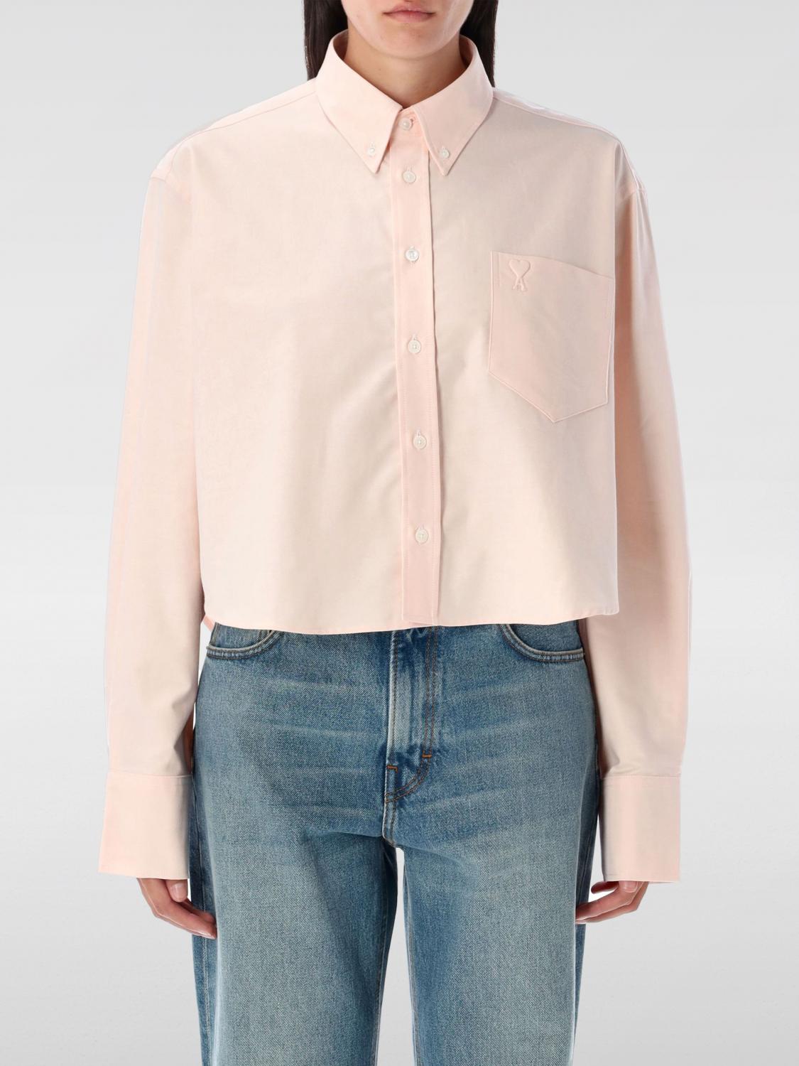 AMI PARIS CHEMISE: Jupe femme Ami Paris, Rose - Img 1