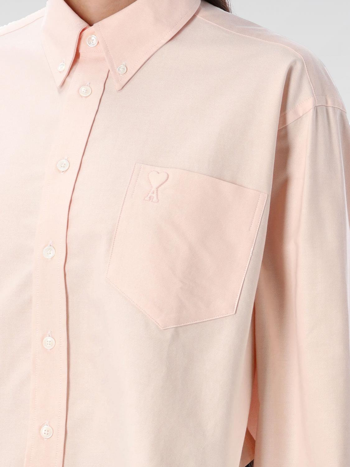 AMI PARIS CHEMISE: Jupe femme Ami Paris, Rose - Img 3