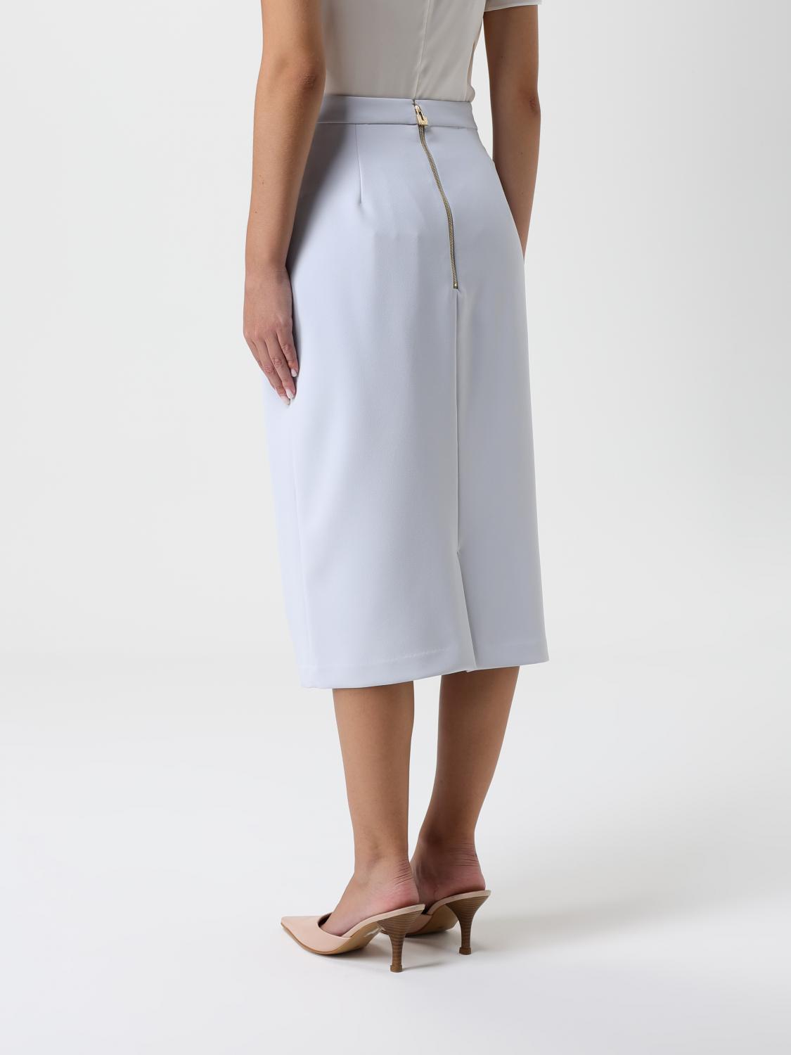 ELISABETTA FRANCHI FALDA: Falda mujer Elisabetta Franchi, Cielo - Img 3