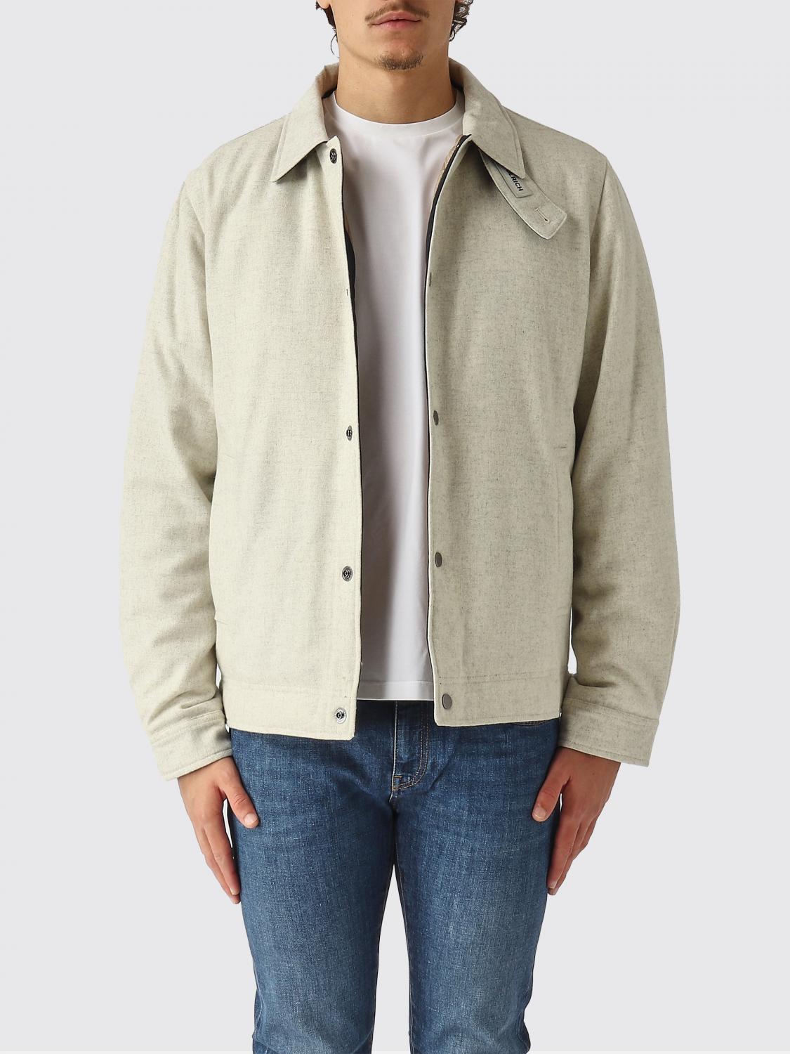 WOOLRICH 재킷: 재킷 남성 Woolrich, 밀크 - Img 1
