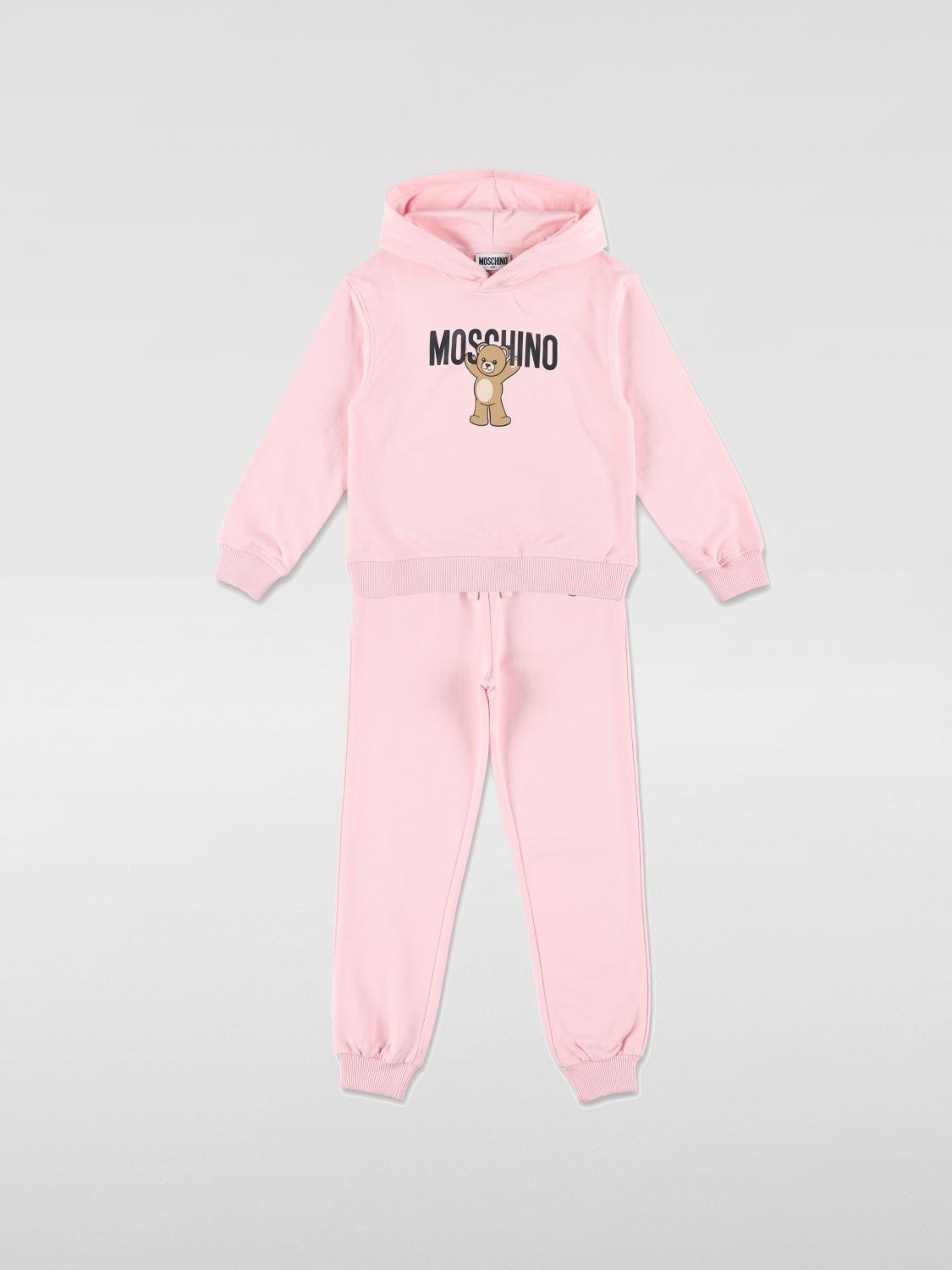 MOSCHINO CO-ORD: Suit kids Moschino, Pink - Img 1