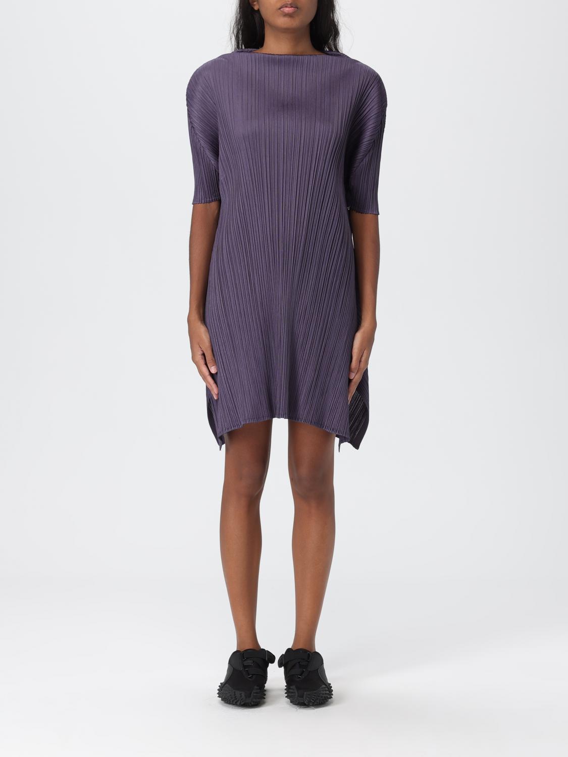 PLEATS PLEASE ISSEY MIYAKE VESTIDO: Vestido mujer Pleats Please Issey Miyake, Gris - Img 1