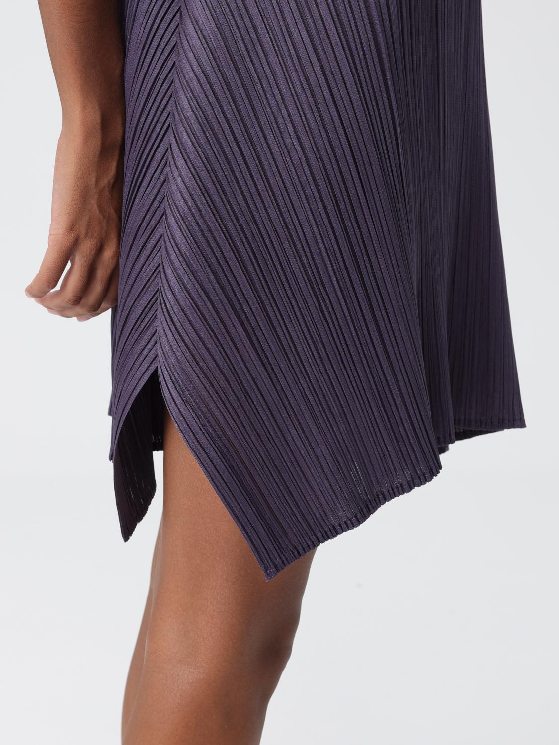 PLEATS PLEASE ISSEY MIYAKE VESTIDO: Vestido mujer Pleats Please Issey Miyake, Gris - Img 4