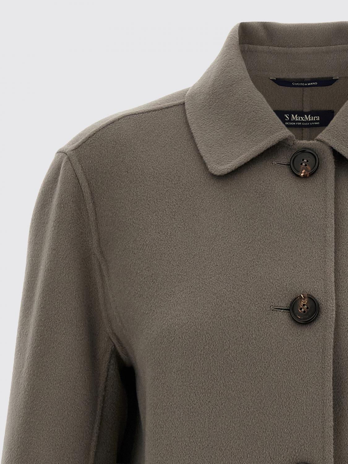 MAX MARA CAPPOTTO: Cappotto Max Mara in lana vergine , Grigio - Img 3