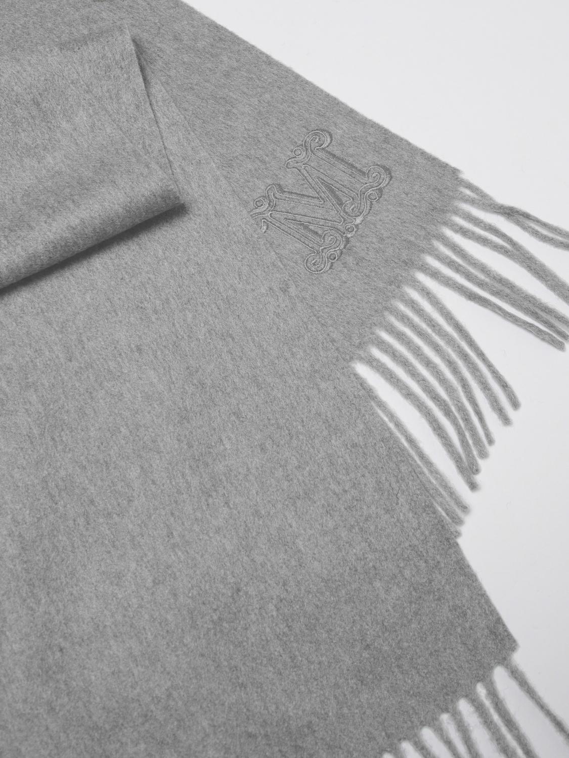 MAX MARA SCIARPA: Sciarpa Max Mara in cashmere , Grigio - Img 3