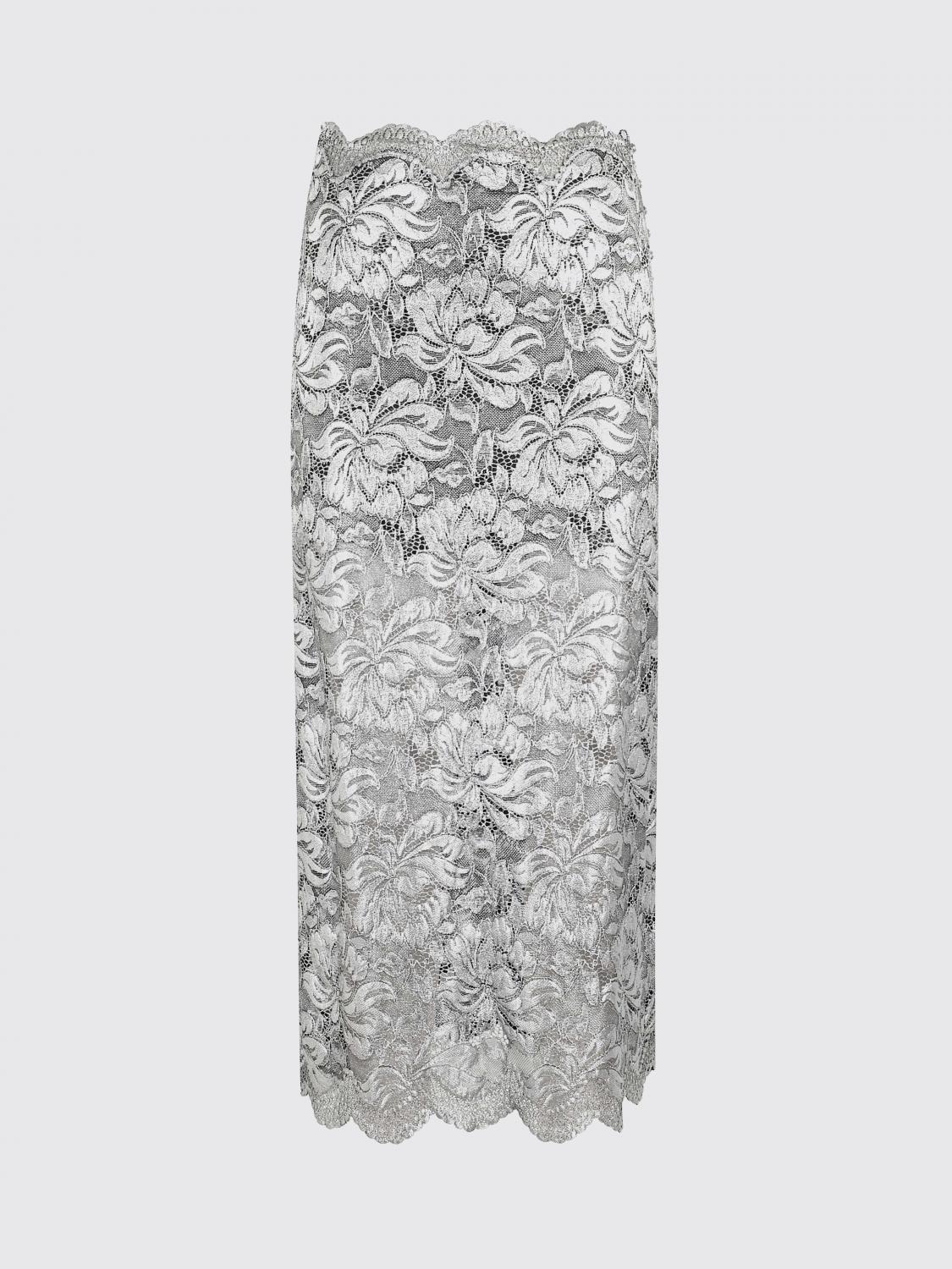 RABANNE FALDA: Falda mujer Rabanne, Gris - Img 1