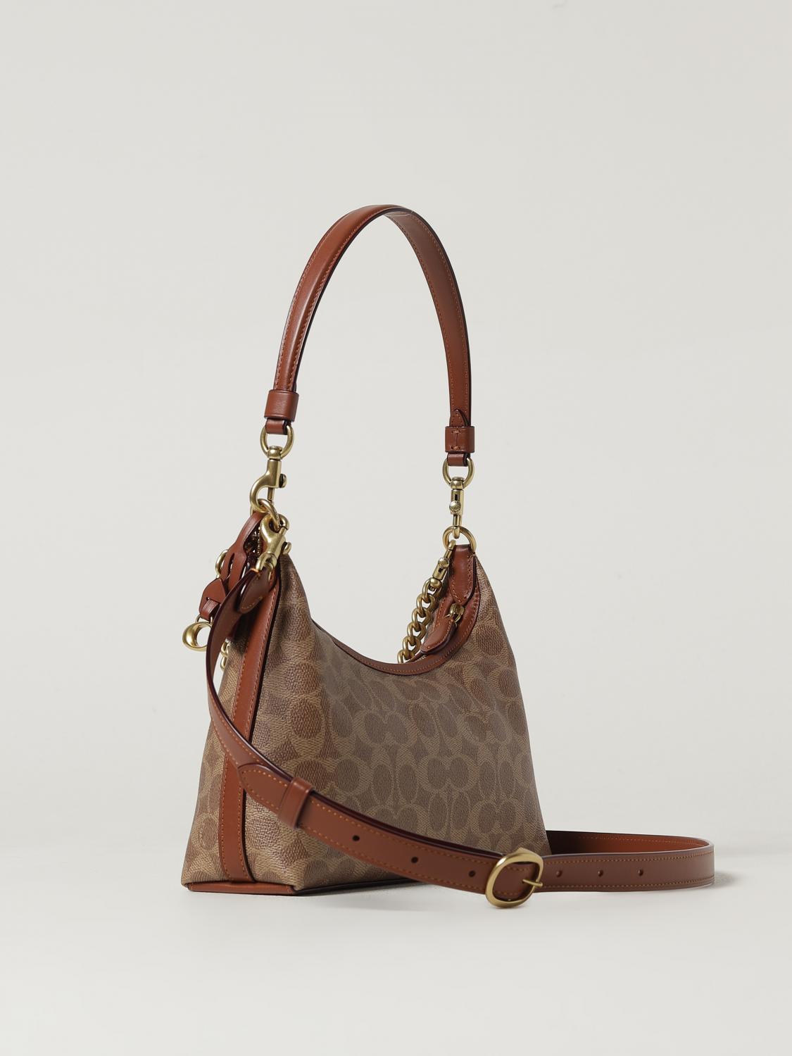Coach Shoulder bag woman - Camel | CAM26 | GIGLIO.COM