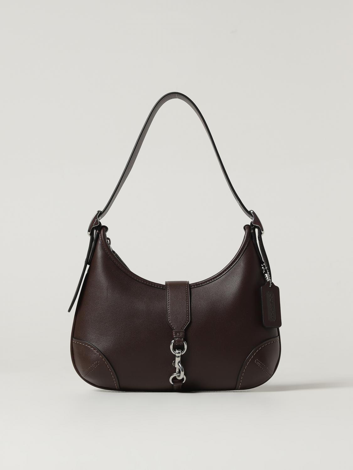 COACH SHOULDER BAG: Shoulder bag woman Coach, Brown - Img 1