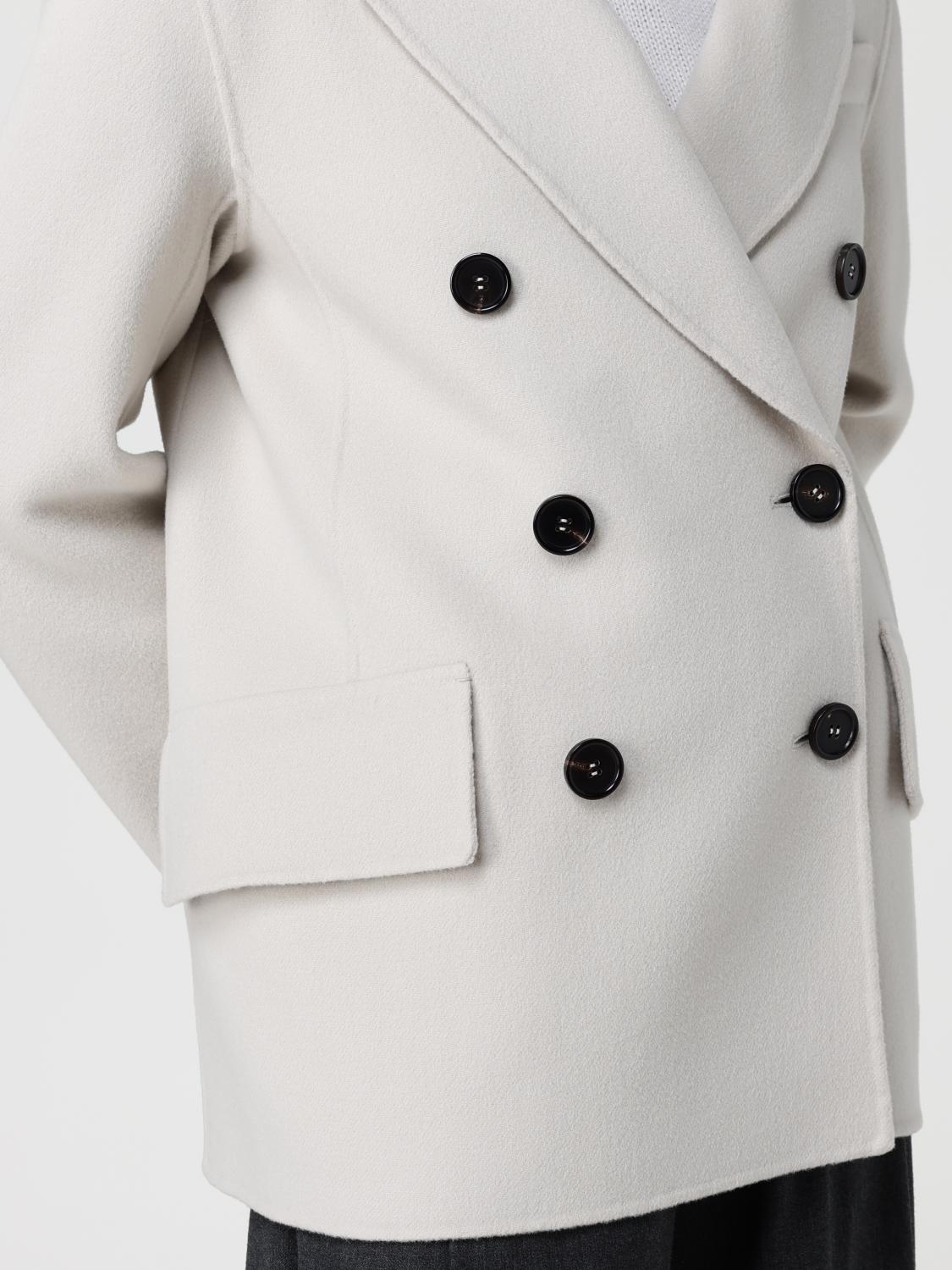'S MAX MARA MANTEL: Jacke damen 's Max Mara, Weiß - Img 5