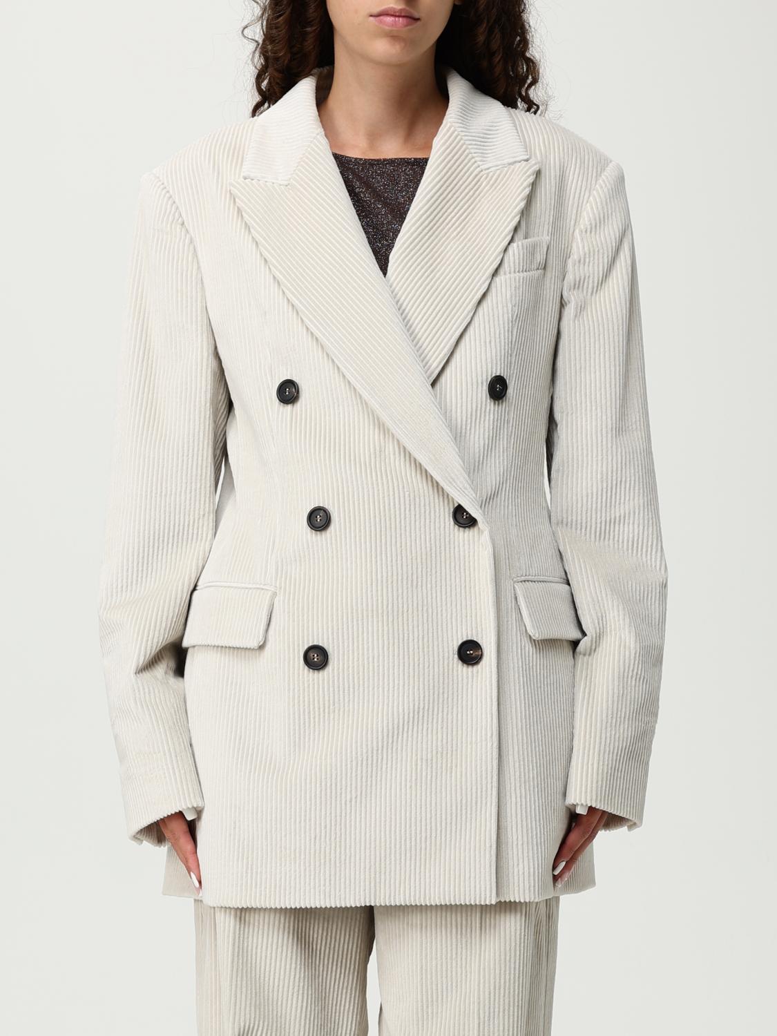 BRUNELLO CUCINELLI JACKE: Jacke damen Brunello Cucinelli, Beige - Img 1